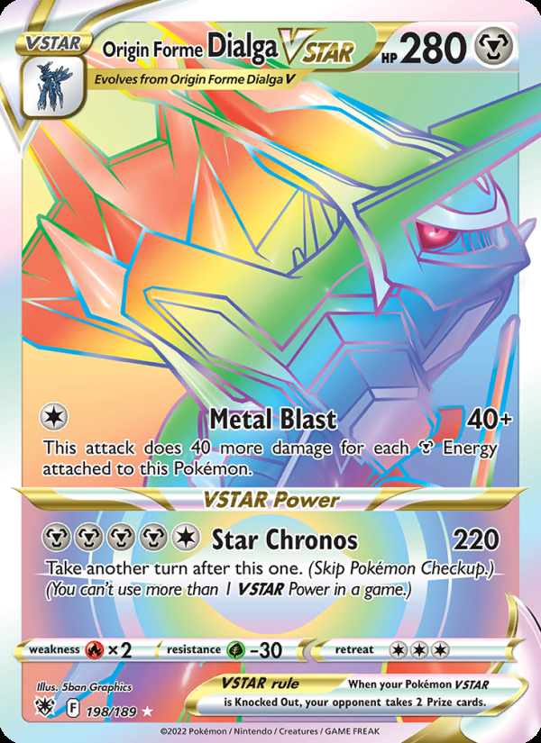 Origin Forme Dialga VSTAR - 198/189 (Secret)