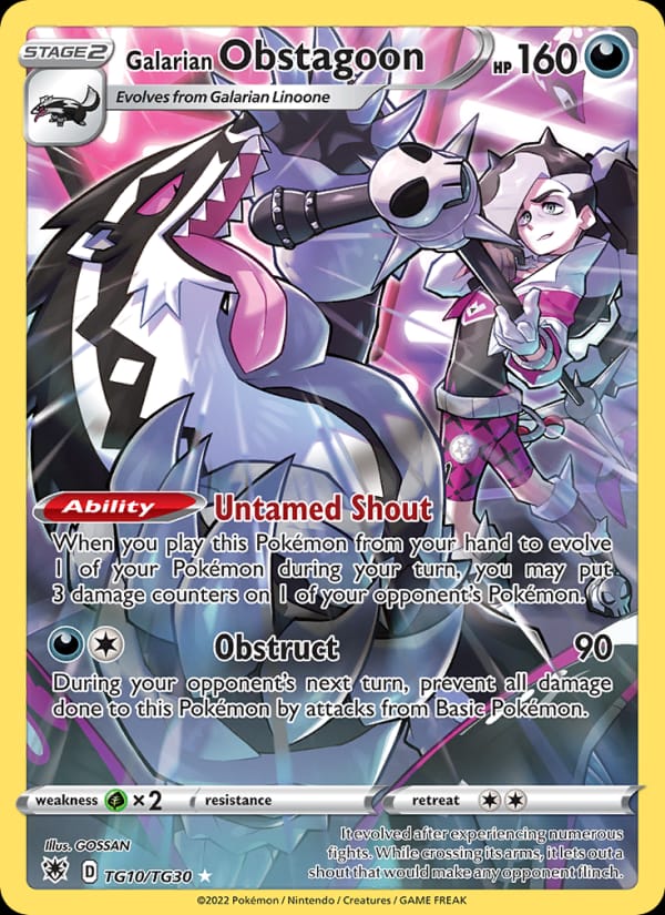 Galarian Obstagoon 010/189