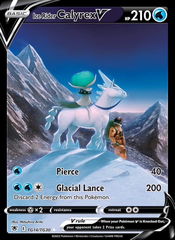 Ice Rider Calyrex V 014/189