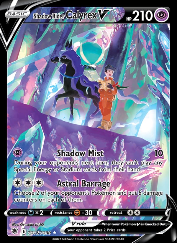 Shadow Rider Calyrex V 017/189