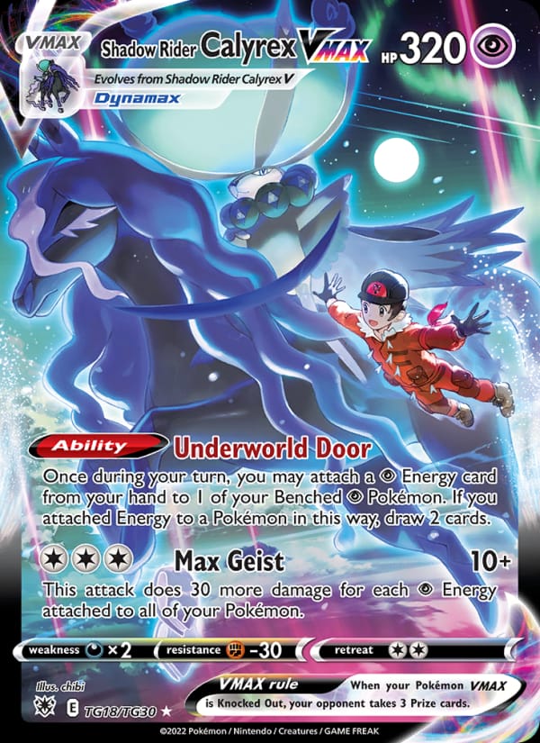 Shadow Rider Calyrex VMAX 018/189