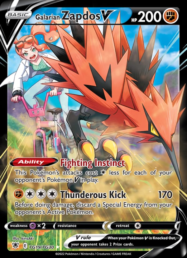 Galarian Zapdos V 019/189