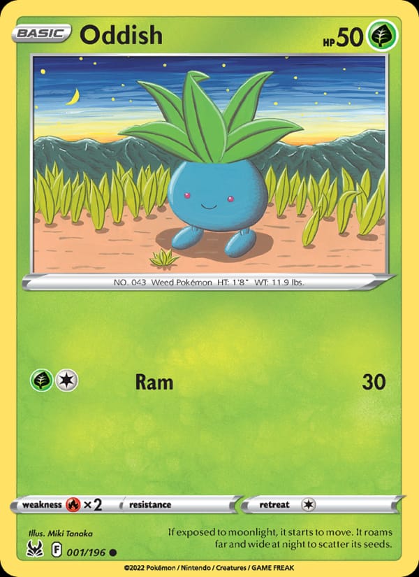 Oddish 001/196