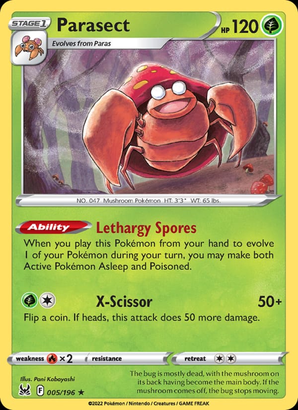 Parasect 005/196