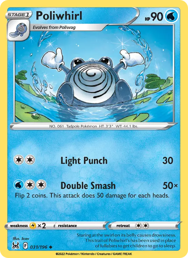 Poliwhirl 031 – Non-holo