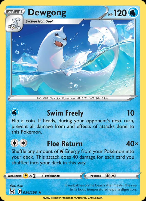 Dewgong 034/196
