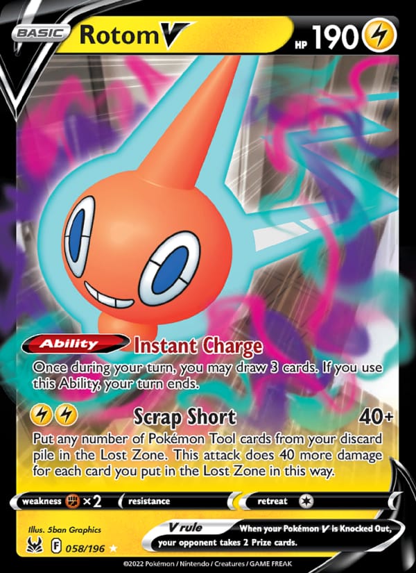 Rotom V 058/196