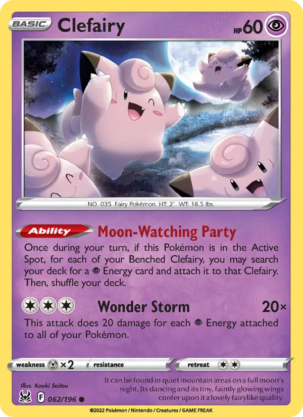 Clefairy 062 – Non-holo