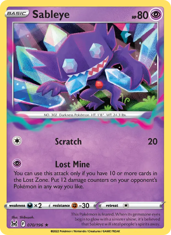 Sableye 070 – Holo
