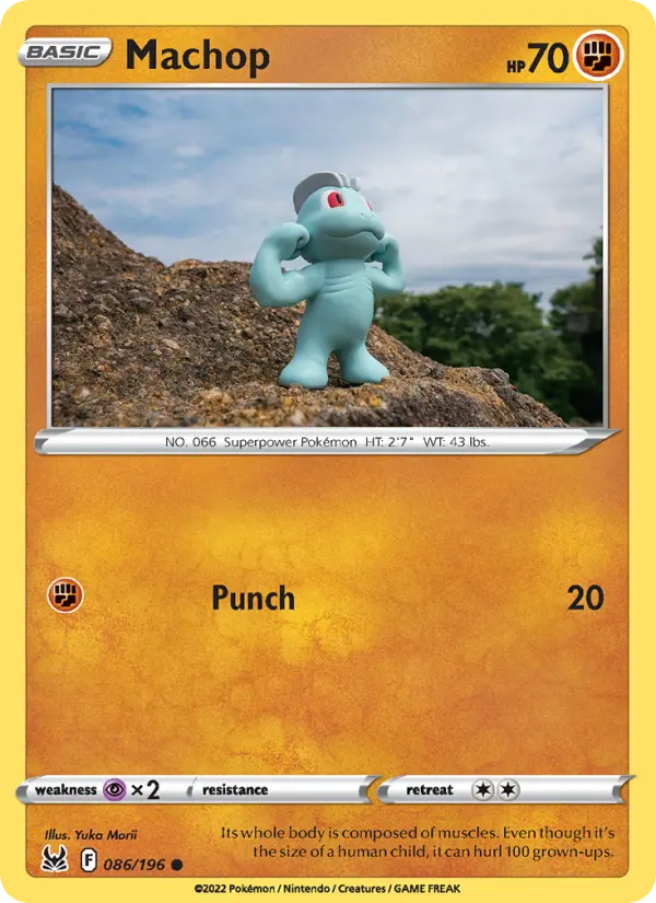 Machop 086 – Non-holo