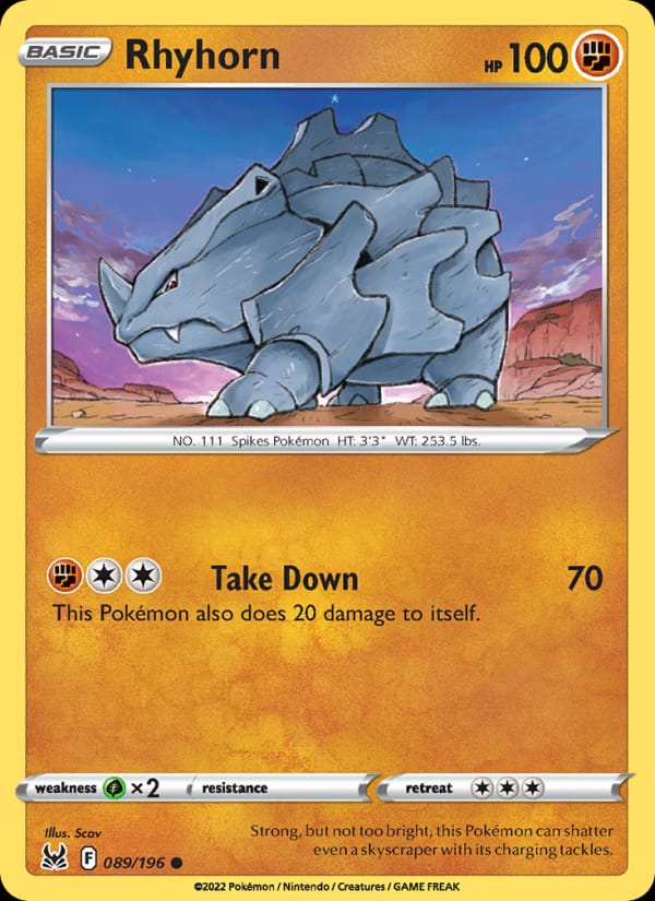 Rhyhorn 089/196
