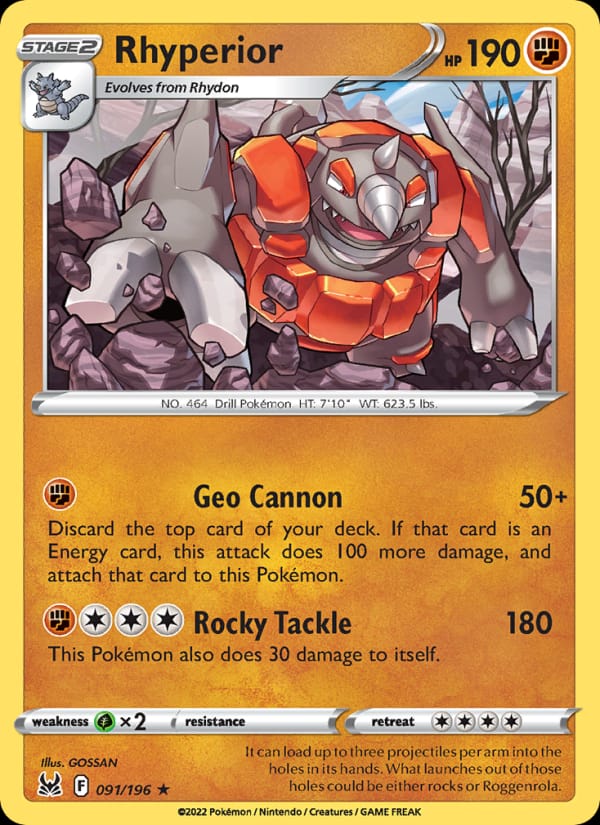 Rhyperior 091/196