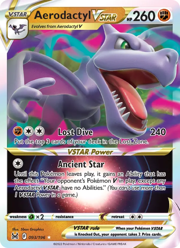 Aerodactyl VSTAR 093 – Holo