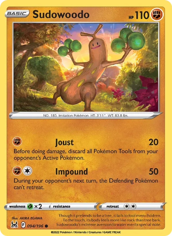 Sudowoodo 094 – Non-holo