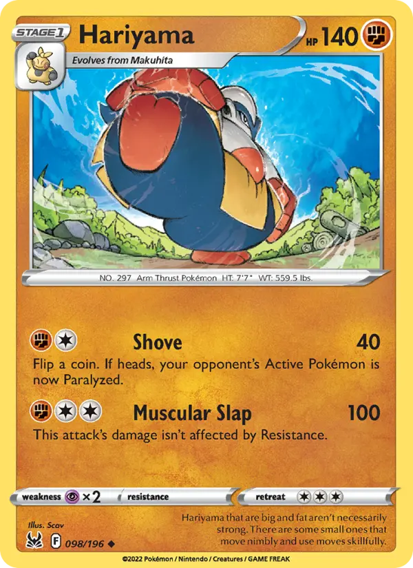 Hariyama 098 – Non-holo