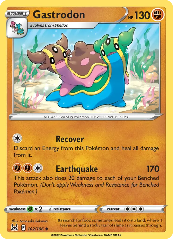 Gastrodon 102 – Non-holo