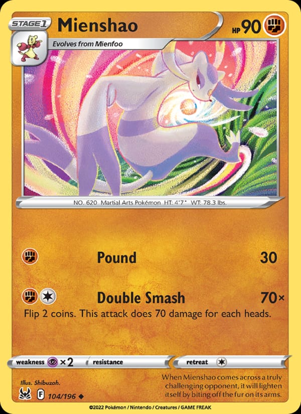 Mienshao 104/196