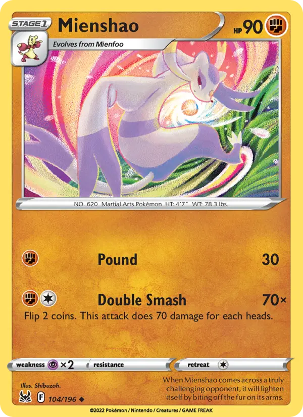 Mienshao 104 – Non-holo