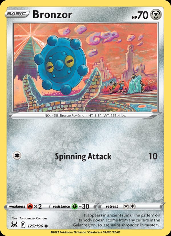 Bronzor 125/196
