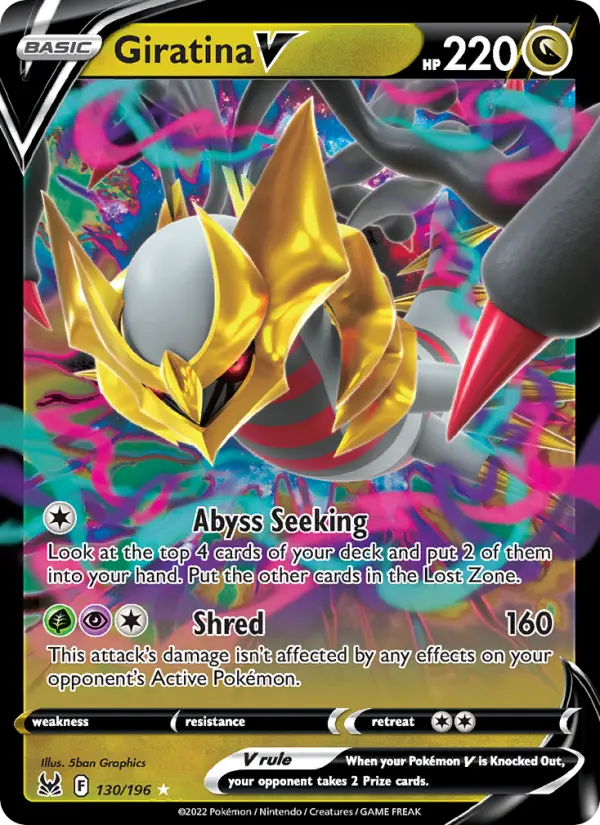 Giratina V 130 – Holo