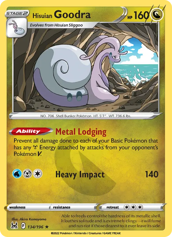 Hisuian Goodra 134 – Holo