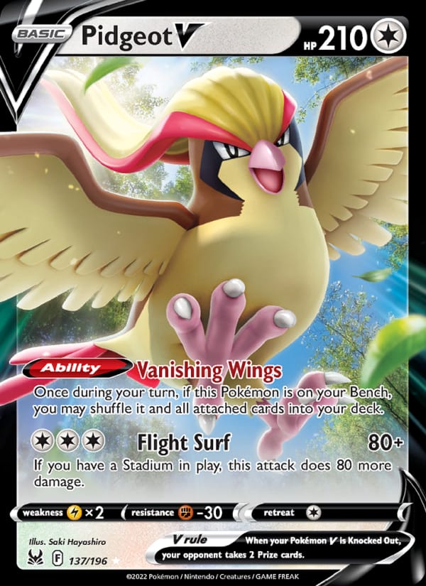 Pidgeot V 137/196
