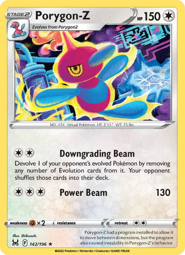 Porygon-Z 142 – Non-holo