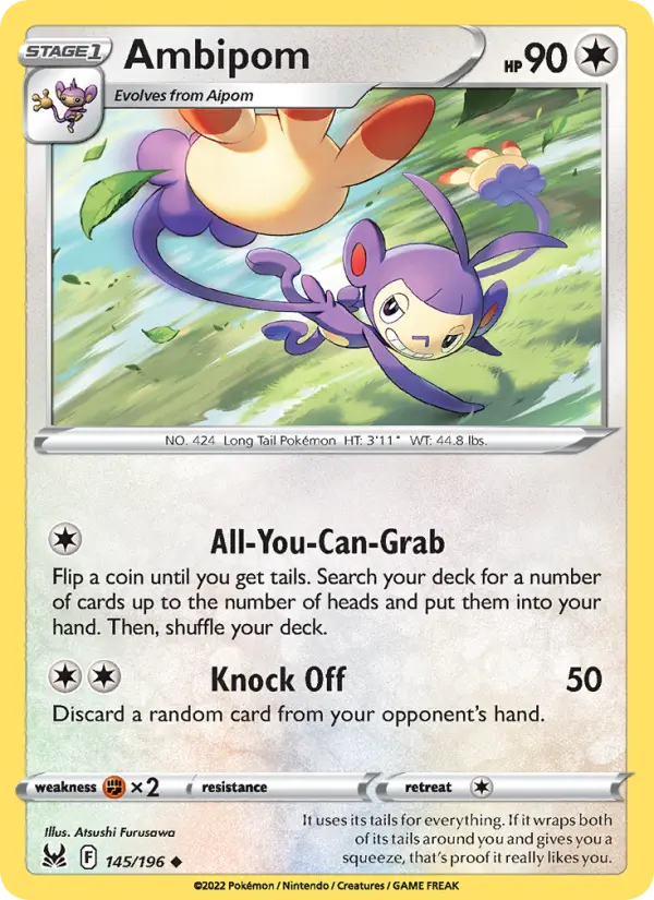 Ambipom 145 – Non-holo