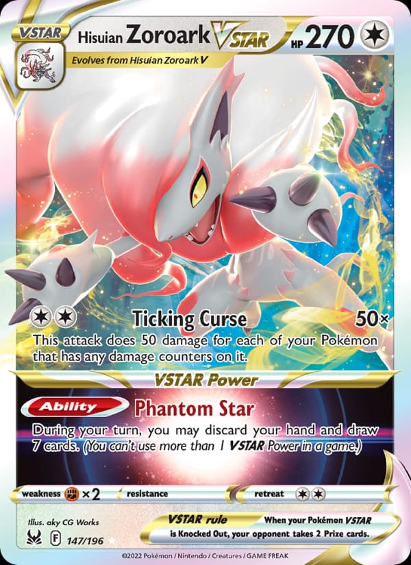 Hisuian Zoroark VSTAR 147/196
