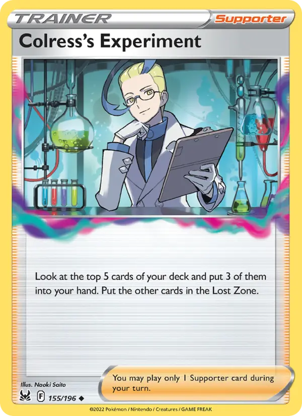 Colress's Experiment 155 – Non-holo