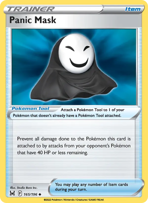 Panic Mask 165 – Non-holo
