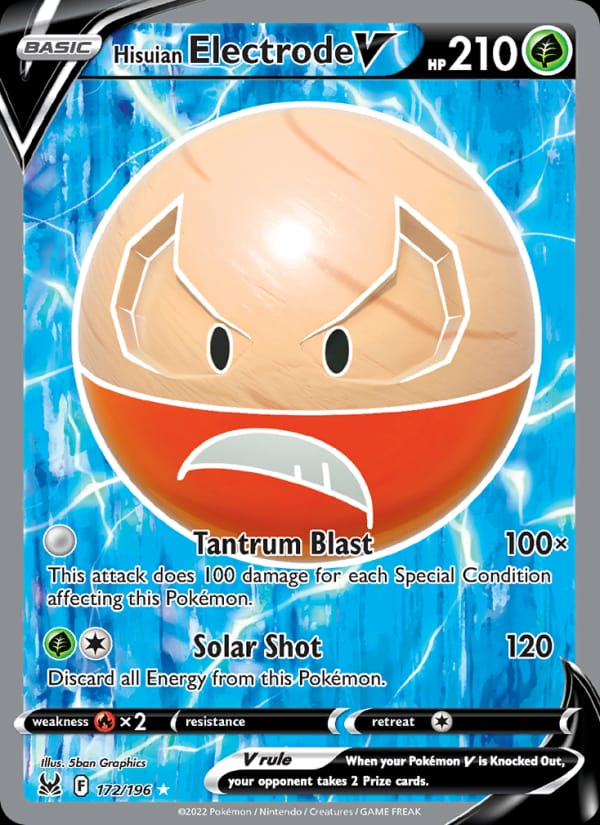 Hisuian Electrode V 172/196