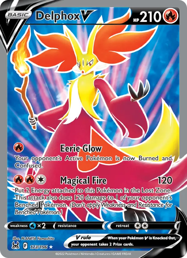 Delphox V 173 – Holo