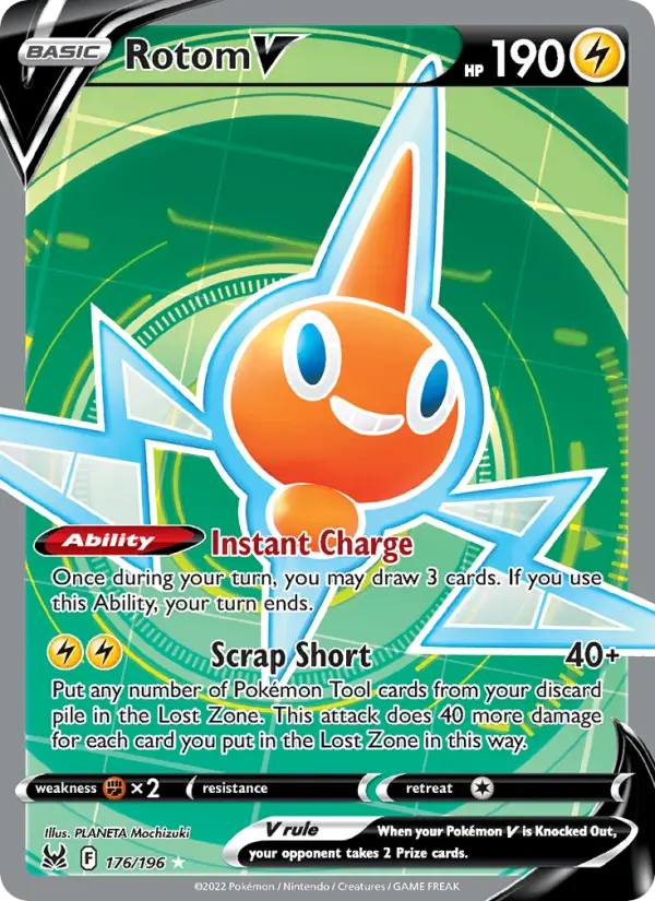 Rotom V 176 – Holo