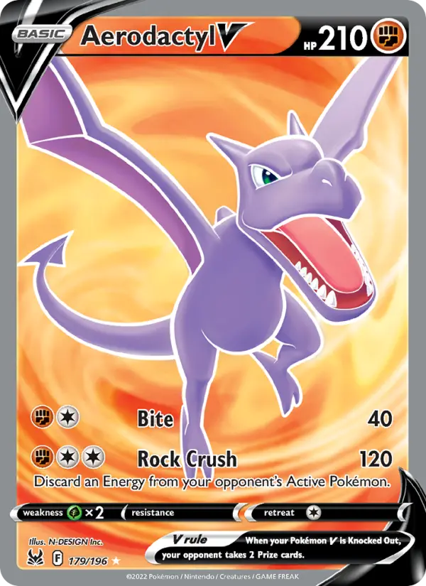 Aerodactyl V 179 – Holo