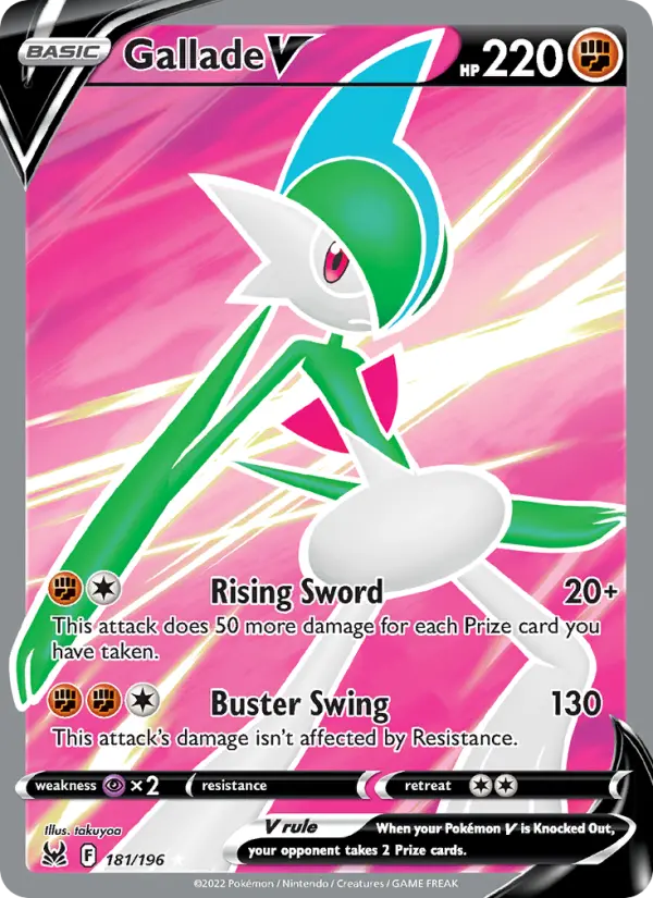 Gallade V 181 – Holo