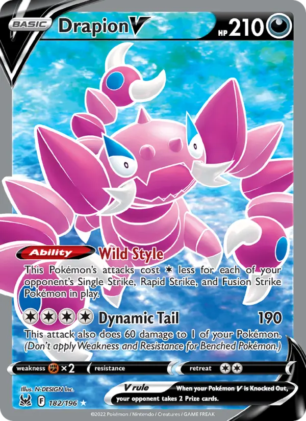 Drapion V 182 – Holo