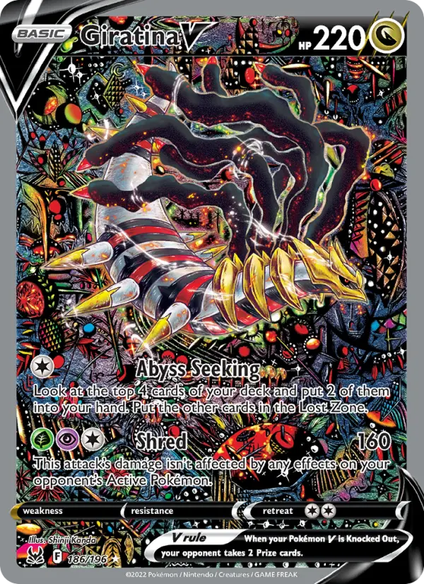 Giratina V 186 – Holo