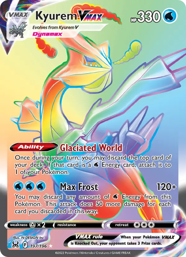 Kyurem VMAX 197 – Holo