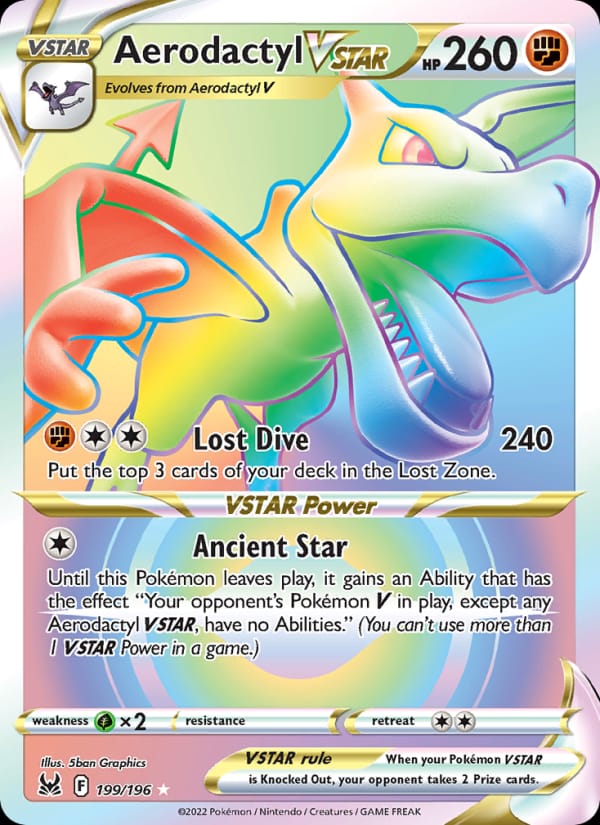 Aerodactyl VSTAR 199/196