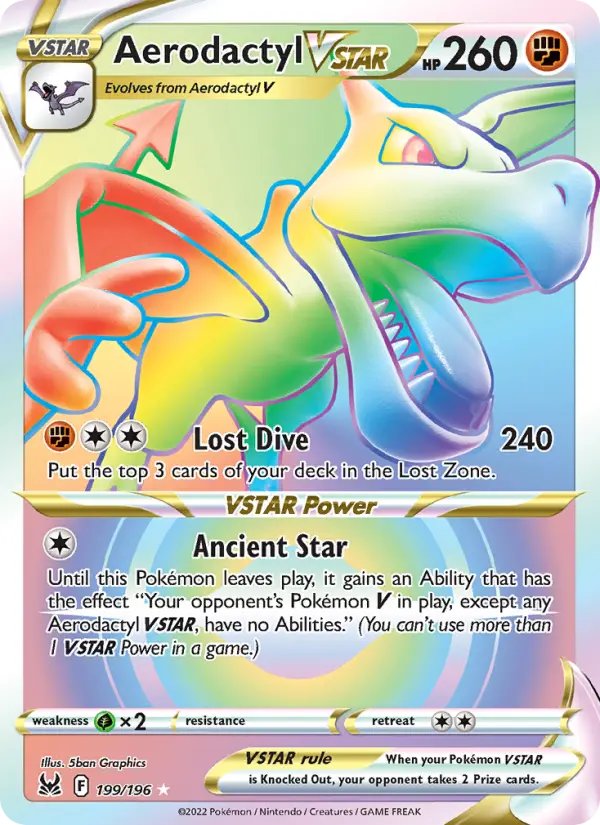 Aerodactyl VSTAR 199 – Holo