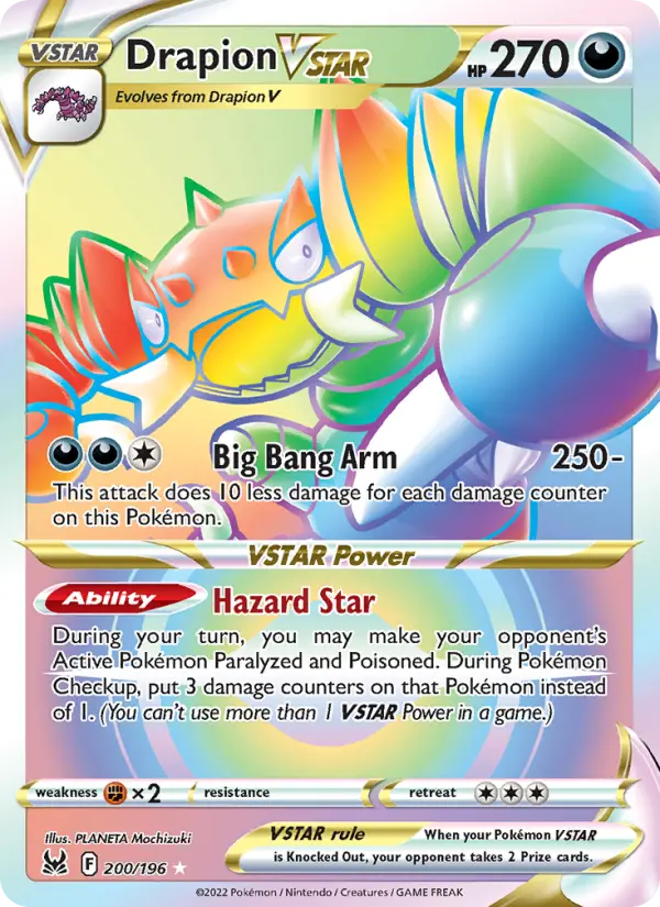 Drapion VSTAR 200 – Holo