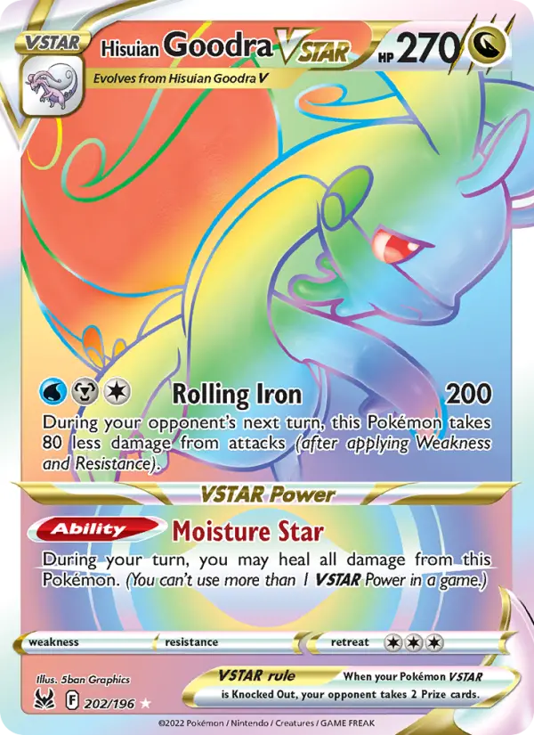 Hisuian Goodra VSTAR 202 – Holo