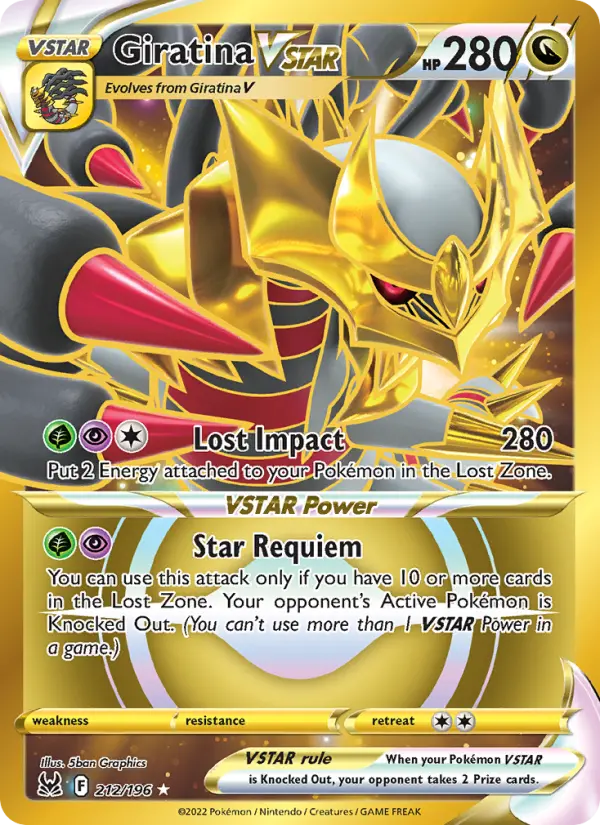 Giratina VSTAR 212 – Holo