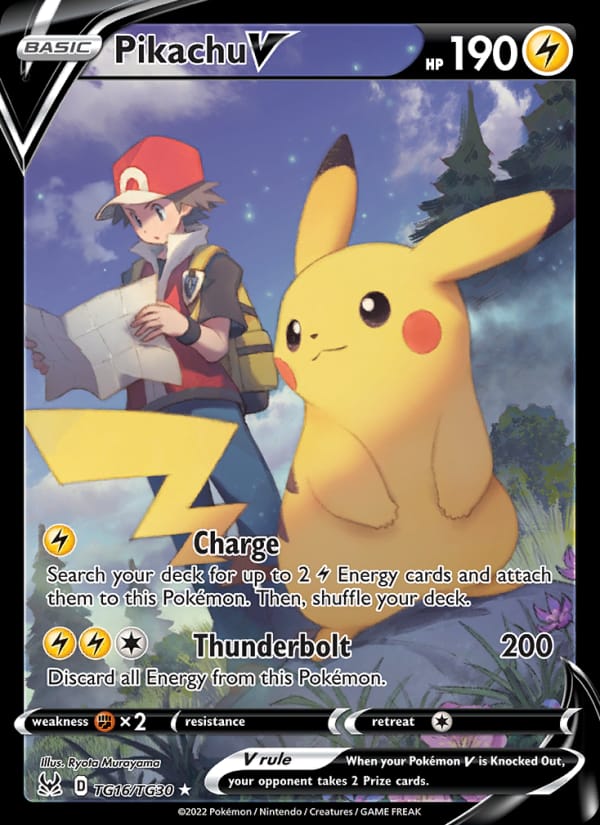 Pikachu V 016/196