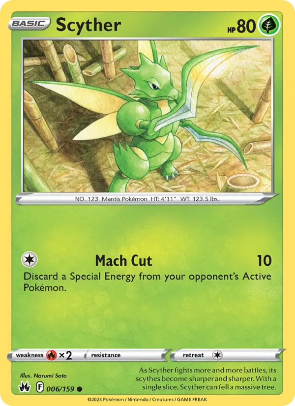 Scyther 006 – Non-holo