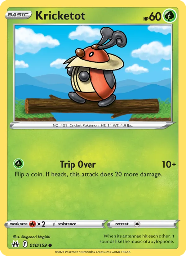 Kricketot 010 – Non-holo