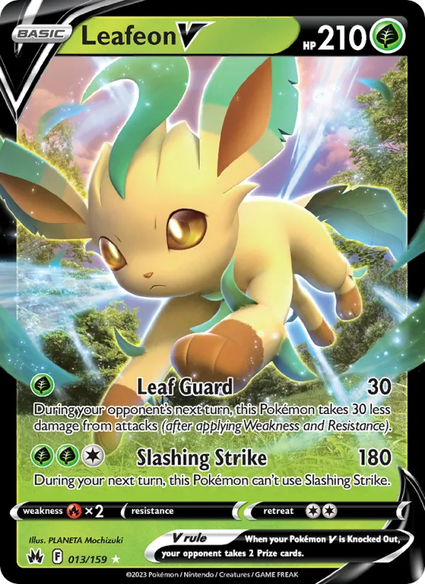Leafeon V 013 – Holo