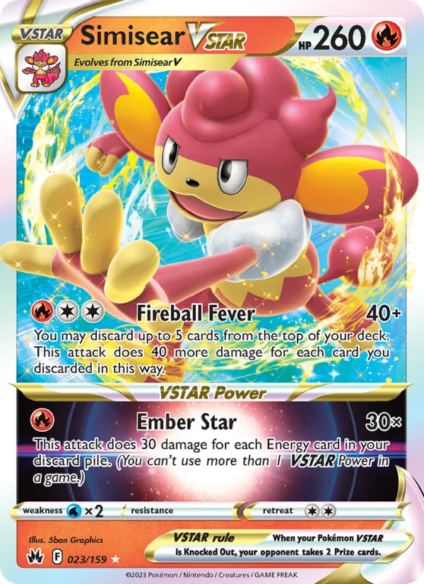 Simisear VSTAR 023 – Holo