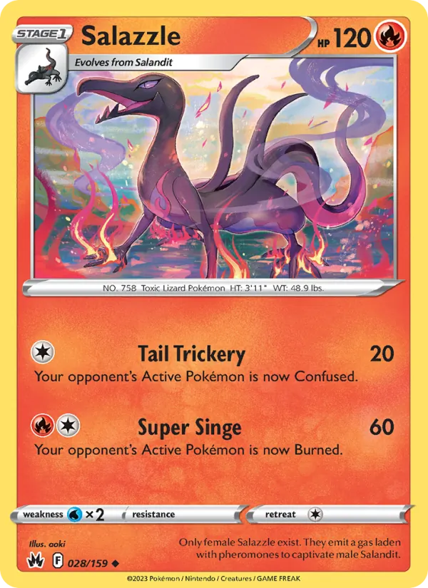 Salazzle 028 – Non-holo